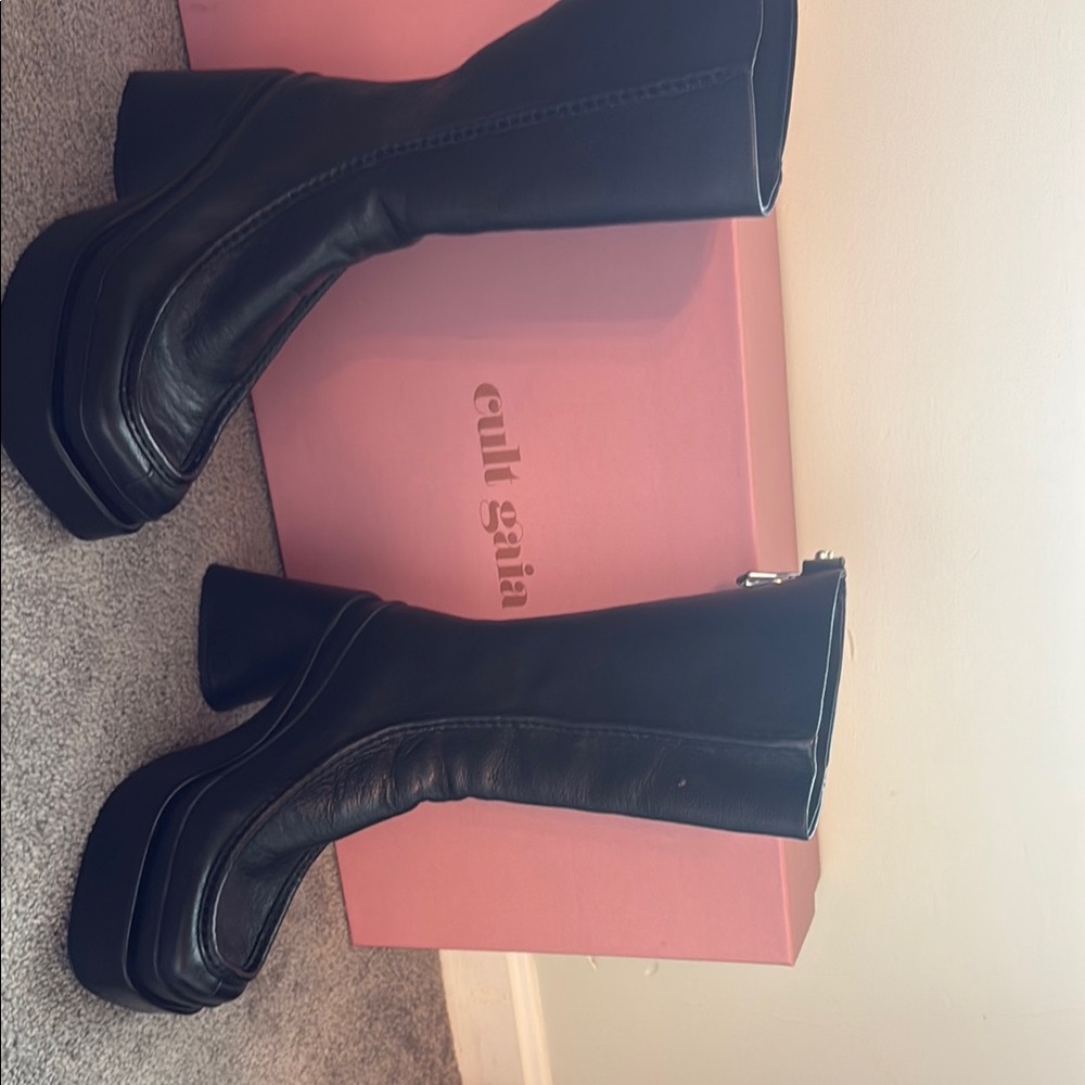 Cult Gaia Black Emersyn Boot Size 40 Worn Once!!